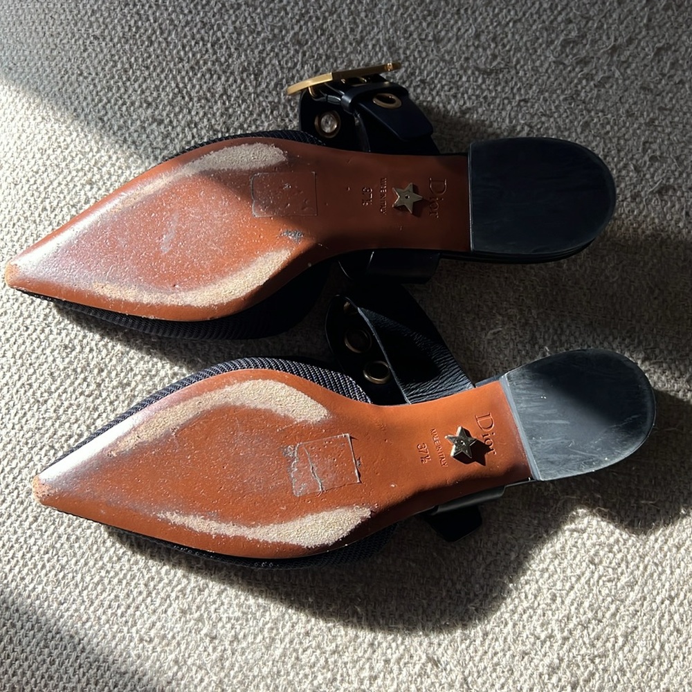 Slide fabric mules 37.5 - Picture 3 of 6